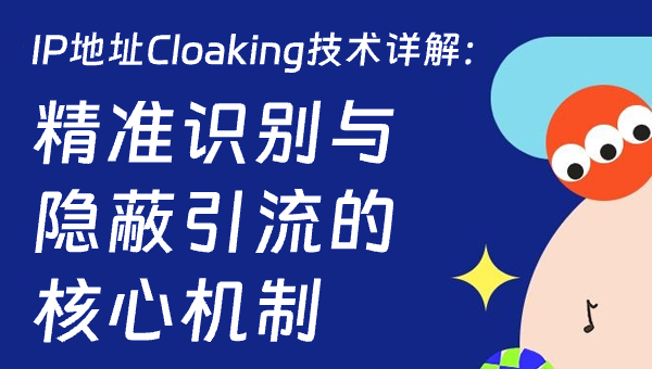 IP地址Cloaking技术详解：精准识别与隐蔽引流的核心机制